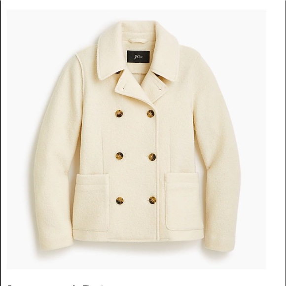 j crew wool peacoat